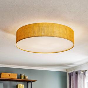 Lampa sufitowa Turda Nowodvorski Lighting, możliwość ściemniania, mosiężny / złoty, salon / jadalnia, tkanina / materiał / jedwab, nowoczesny