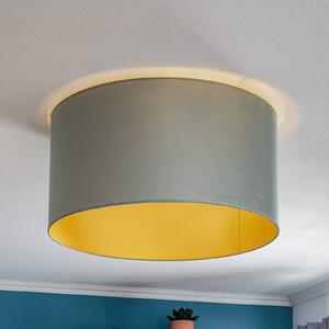 Duolla Lampa sufitowa Golden Roller Ø 60 cm miętowa/złota