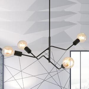 FRIX 4 BLACK 1126/4 nowoczesna lampa sufitowa żyrandol design