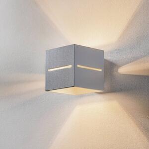 SOLLUX LIGHTING Kinkiet Top up/down, korpus szary