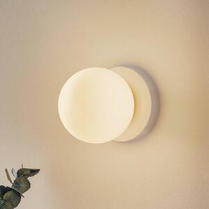 Kinkiet Minerva K1 EMIBIG LIGHTING, możliwość ściemniania, biały / opal, przedpokój, metal