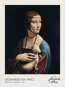 Reprodukcja The Lady with an Ermine 1490, Leonardo Da Vinci