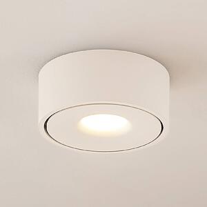 Arcchio lampa sufitowa LED Rotari, biały, metal, Ø 12 cm