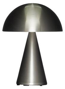 Ciemnoszara lampa stołowa LED ze ściemniaczem (wysokość 20 cm) Mush – Hübsch
