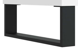 Szafka łazienkowa, biała, 80x33x60 cm, materiał drewnopochodny
