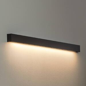 Kinkiet LED Straight L Nowodvorski Lighting, czarny, salon / jadalnia, metal, nowoczesny