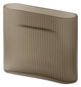 Muuto - Ridge Vase H16,5 Taupe