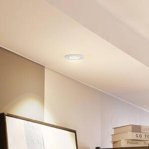 Arcchio LED downlight Zarik, biały, 2 700K