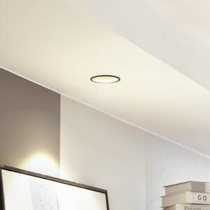 Arcchio LED downlight Niria, czarny, 2 700K Niria Arcchio, możliwość ściemniania, czarny, salon / jadalnia, aluminium, nowoczesny