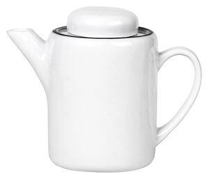 Broste Copenhagen - Porcelanowy dzbanek do zaparzania herbaty Salt L