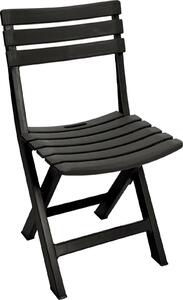 Krzesło składane Komodo czarne