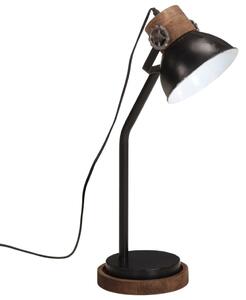 Lampa stołowa, 25 W, czarna, 18x18x60 cm, E27