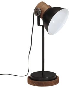 Lampa stołowa, 25 W, czarna, 17x17x50 cm, E27