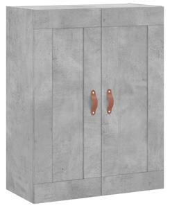 Szafka wisząca, szarość betonu, 69,5x34x90 cm