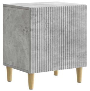 Szafka nocna betonowy szary 43 x 34,5 x 50 cm