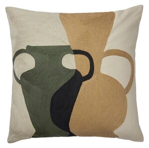 Broste Copenhagen - Bawełniana poszewka na poduszkę Eva - 50x50