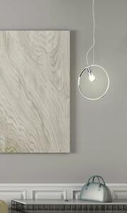Lampa chromowana wisząca w nowoczesnym stylu K3-S50