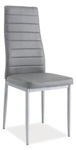 Krzesło tapicerowane H-261 alu szare SIGNAL