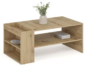 Prostokątna ława dąb artisan N4-H39