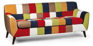 Sofa patchworkowa FIESTA, 3-osobowa