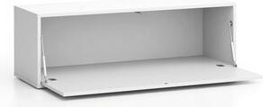 Szafka LAYERS niska, uchylna, 1200 x 400 x 394 mm, biała