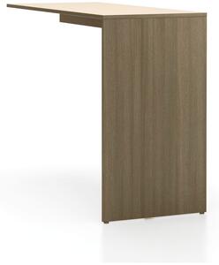 Przestawny pulpit biurkowy do dodatkowej szafki LAYERS, dąb bielony