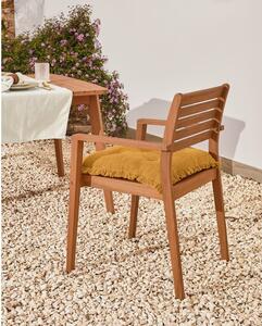 Krzesło ogrodowe z drewna akacji Kave Home Hanzel