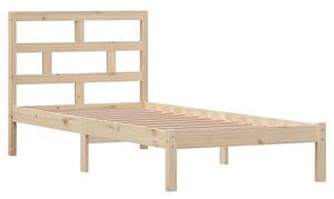 Pojedyncze łóżko z naturalnej sosny 90x200 - Bente 3X