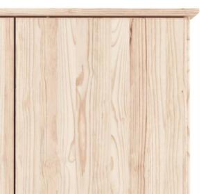 Szafa alta, 90x55x170 cm, lite drewno sosnowe