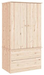 Szafa alta, 90x55x170 cm, lite drewno sosnowe