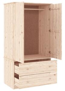 Szafa alta, 90x55x170 cm, lite drewno sosnowe