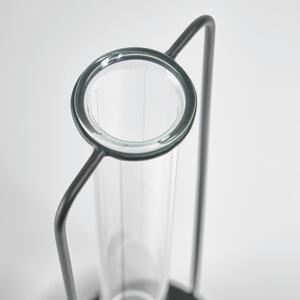 Szklany wazon Kave Home Mash, wys. 31,5 cm