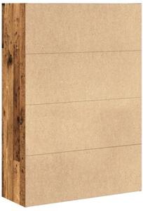 Regał na książki, stare drewno, 80x30x114 cm