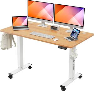 Biurko Elektryczne TRIADYN WorkBase 1407 TRD-W1407-WO Regulacja WysokoÅci 140x70cm DÄ b Jasny