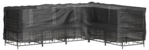 Pokrowce l na meble ogrodowe, 2 szt., 18 oczek, 285x220x80 cm