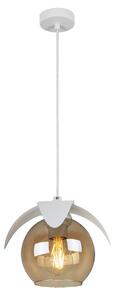 Designerska biała lampa wisząca loftowa - A263-Otma