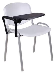 Krzesło konferencyjne z tworzywa ISO Nov z pulpitem