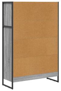 Szafka na książki szary sonoma 80 x 30 x 121 cm