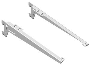 Nośnik typu ANGLE do ELEMENT SYSTEM, komplet 2 szt., gł. 180 mm, biały