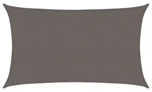 Żagiel przeciwsłoneczny, 160 g/m², antracytowy, 5x8 m, hdpe