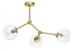Nowoczesna złota mosiężna lampa wisząca GT-S3