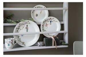 Porcelanowy świąteczny talerz Kähler Design Hammershoi Christmas Plate, ⌀ 22 cm