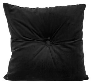 Czarna poduszka bawełniana PT LIVING, 45x45 cm