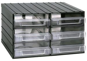 Szafki modułowe z szufladami, 382 x 290 x 230 mm, 6 szuflad