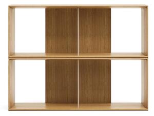 Modułowy system półek w dekorze dębu 101x76 cm Litto – Kave Home