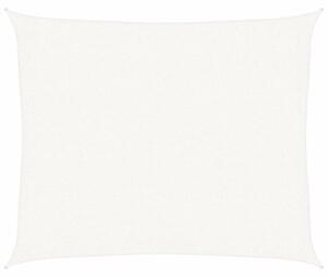 Żagiel przeciwsłoneczny, 160 g/m², biały, 2,5x3 m, hdpe
