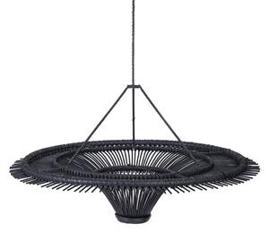 Bazar Bizar - Czarny klosz lampy sufitowej Sky 60 cm