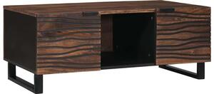 Stolik kawowy brÄ zowy i czarny 100 x 54 x 40 cm