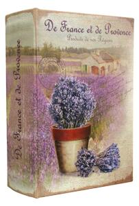 Kosze, pudełka Signes Grimalt Lavender Book Box