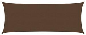Żagiel przeciwsłoneczny, 160 g/m², brązowy, 2x4,5 m, hdpe